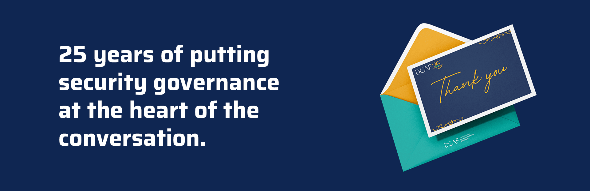 25 years of putting security governance at the heart of the conversation.