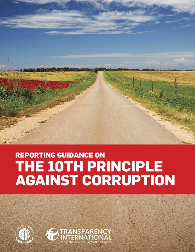 Reporting Guidance on the 10th Principle Against Corruption