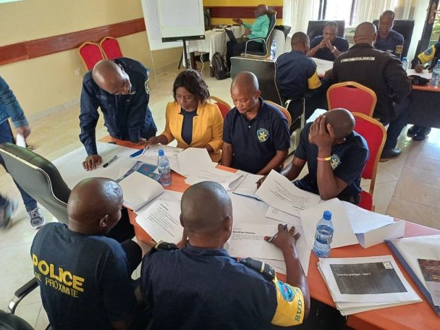 Trainings in the Democratic Republic of Congo strengthen human rights respect by the Mining Police around extractive sites