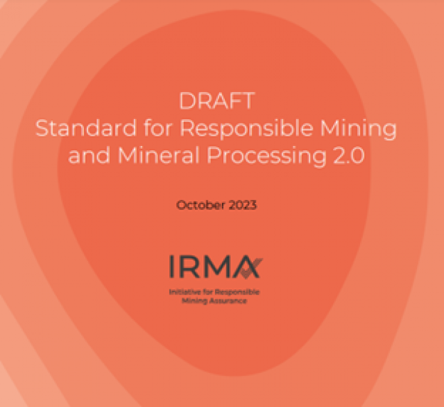  Strengthening standards on mining: DCAF-ICRC Partnership contributes to IRMA Mining Standard Consultation