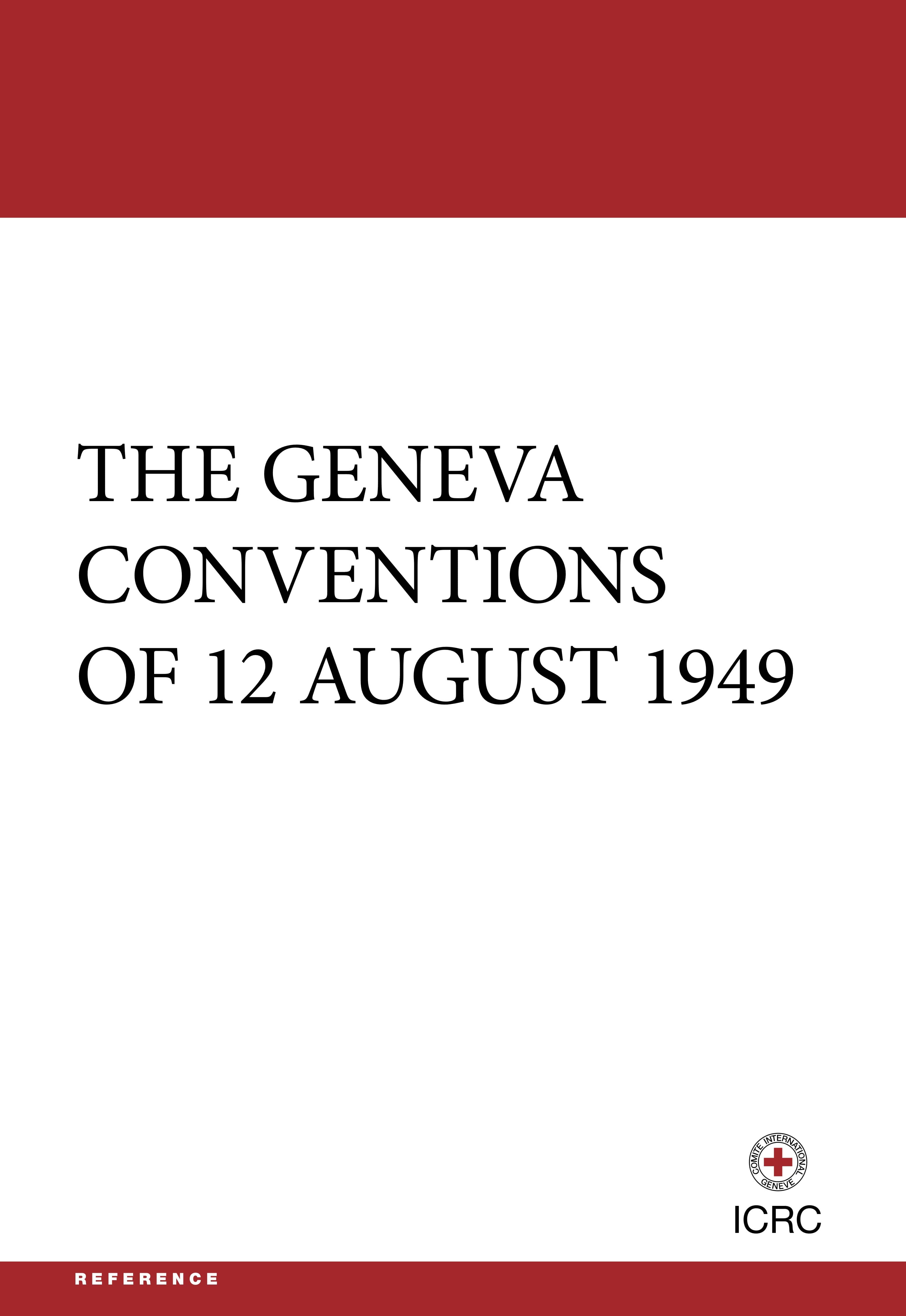 Les Conventions de Genève de 1949