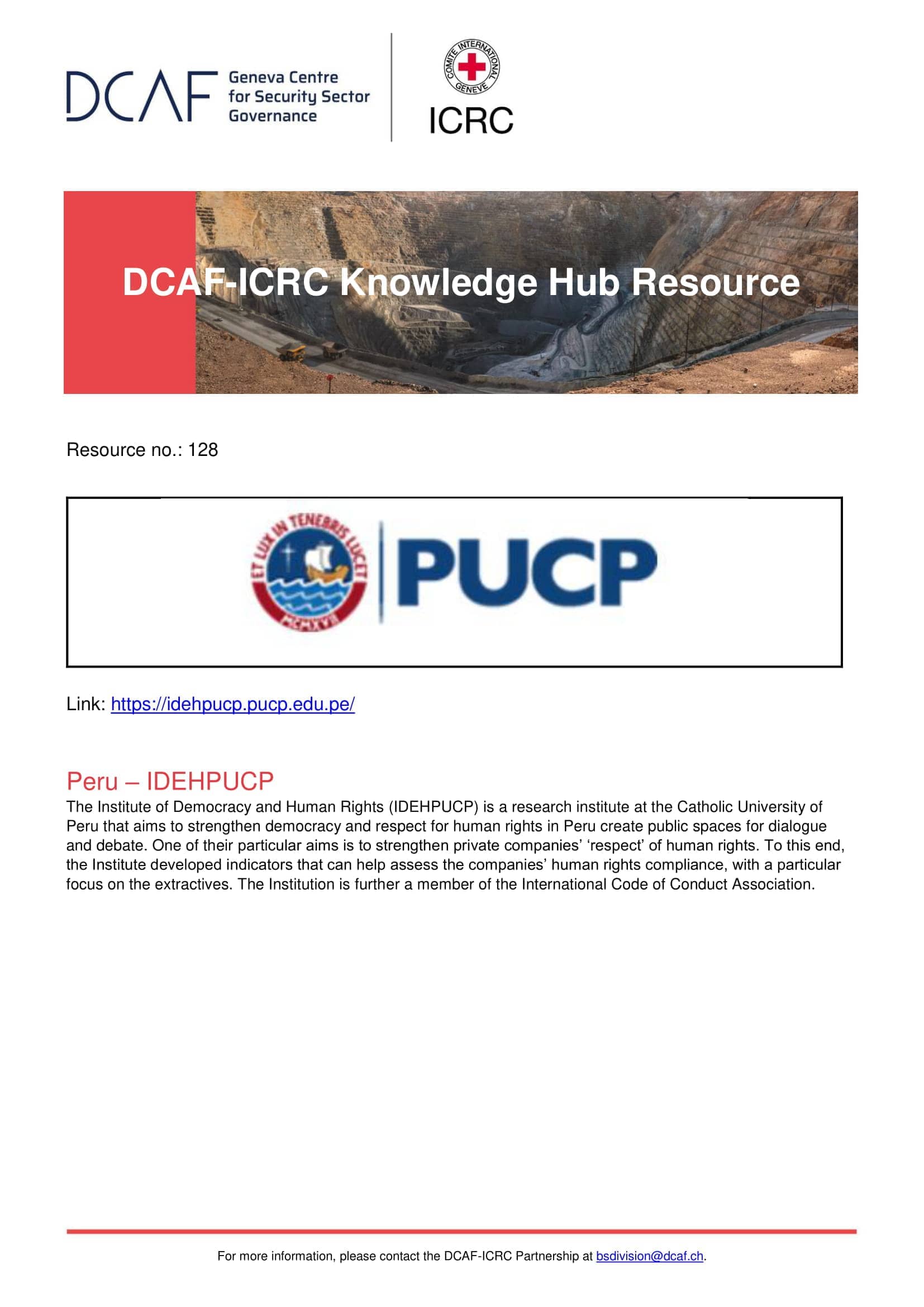 Peru – IDEHPUCP