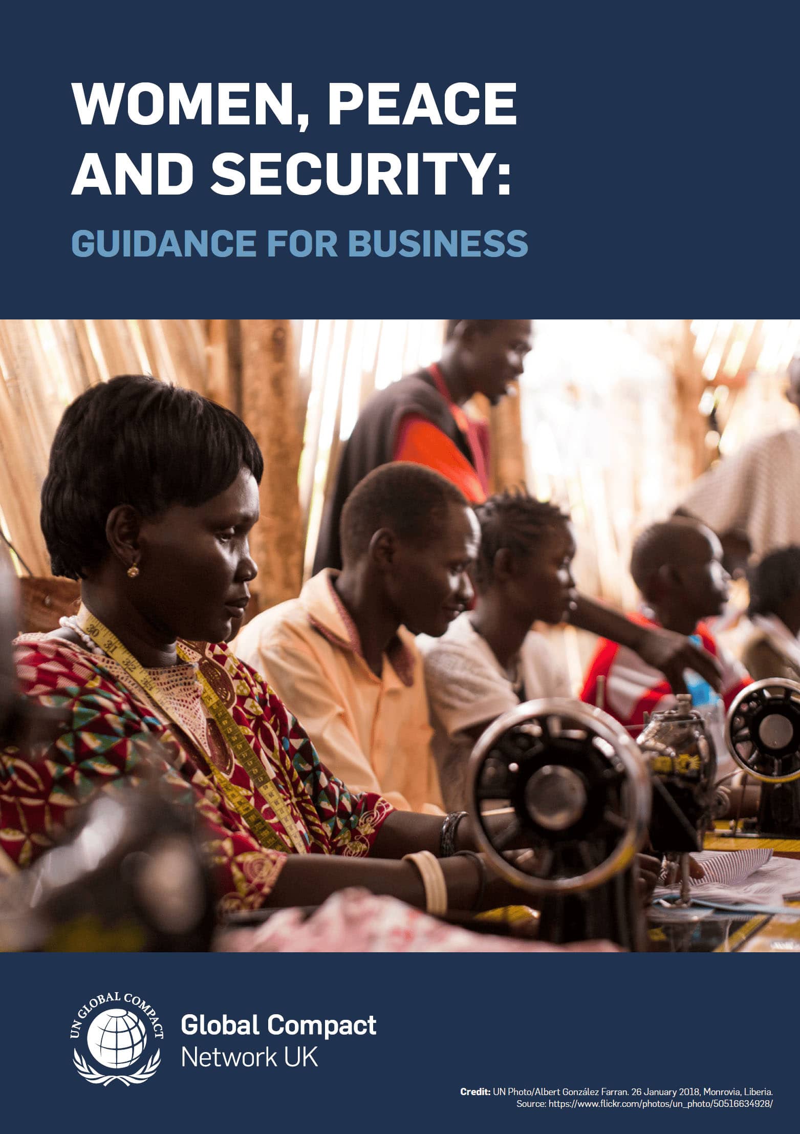 Women, Peace and Security: A Guidance for Business (Global Compact Network UK, 2021)