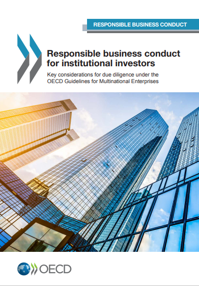 Responsible business conduct for institutional investors